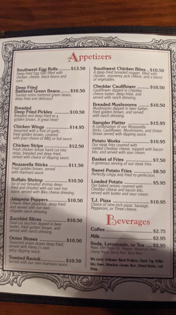 Harry J\\\\\\\\\\\\\\\\\\\\\\\\\\\\\\\\\\\\\\\\\\\\\\\\\\\\\\\\\\\\\\\'s Steakhouse Menu 1